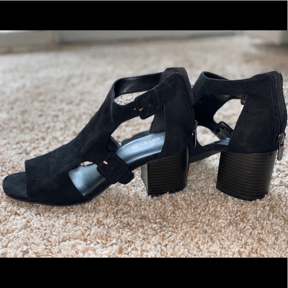 Black heels